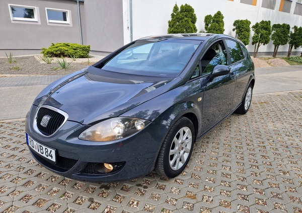 Seat Leon cena 14900 przebieg: 206791, rok produkcji 2006 z Złotów małe 352